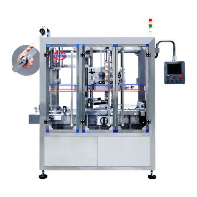 China XINHUA Stability Ultra-fast Automatic PET PVC Bottle Food Plastic Shrink Sleeve Label Shrink Labeling Machine for sale