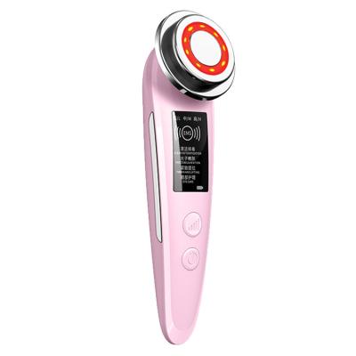 China Hot Anti-Puffiness Machine EM Face Lifting Beauty Massager Shaped Facial Home Use Equipment Skin Tightening Led Device for sale