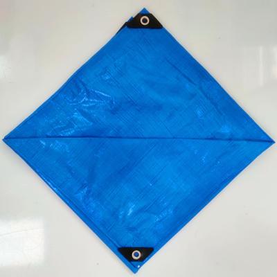 China 100gsm waterproof multi purpose cover blue pe tarpaulin poly tarps 20x30ft for sale