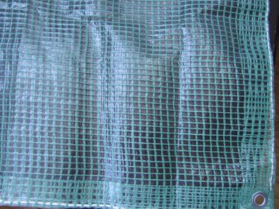 China 6'*10' poly mesh tarps for windbreak screen .pe sun shade mesh tarps Te koop