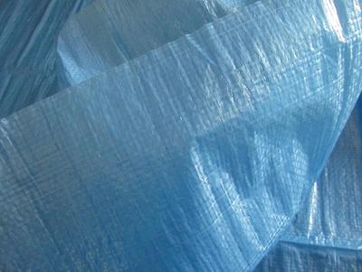 China blue color/6x6 weave/50-60gsm pe tarpaulin for sale