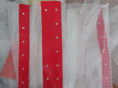 China scaffolding  safety sheet PE mesh tarpaulin clear poly tarp for sale