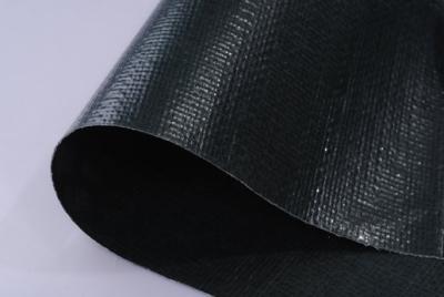 China waterproof woven PE sheet lamination blace color P.E. tarpaulin for sale