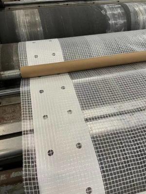 China Reinforced Scaffold Sheeting with Reinforced Band Roll or Bale Packing Way Te koop