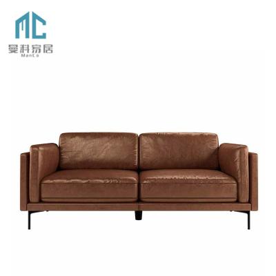 China Leather Upholstery Extended Sofa Set Two Seat Sofas High Quality Sofa Set for sale