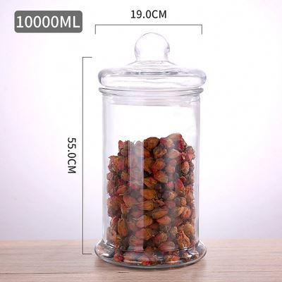 China New Arrival Best Sustainable Rates Eco Different Size High Borosilicate Glass Food Storage Jar for sale