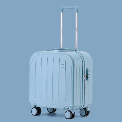 China Factory Hot Sale Small Luggage Suitcase ABS Hardshell Trolley Case Carryon Case For Travel for sale