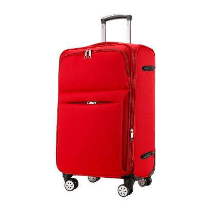 China Tow Trolley Bag Suitcase Sets Waterproof Soft Luggage Travel Set 5sizes Waterproof Soft Luggage Suitcase for sale