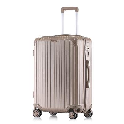 China Many Sizes Options Factory Price Hot Selling Many Sizes Anti-theft ABS Plastic Suitcase Luggage Rolling Bag for sale