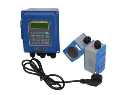 China Liquid Wall Ultrasonic Flow Meter Wholesaler External Maintained Measurement LCD Display (LCD) for sale