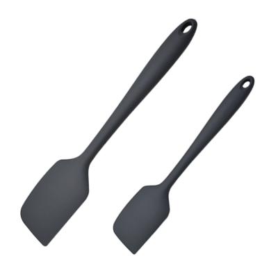 China Durable Eco-Friendly Food Grade Pastry Cake Baking Tools Non Stick Heat Resistant Silicone Scraper Spatula for sale