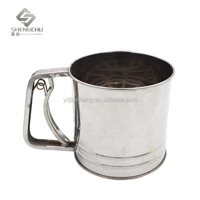 China Large Size Viable Baking Tools Flour Sifter for sale