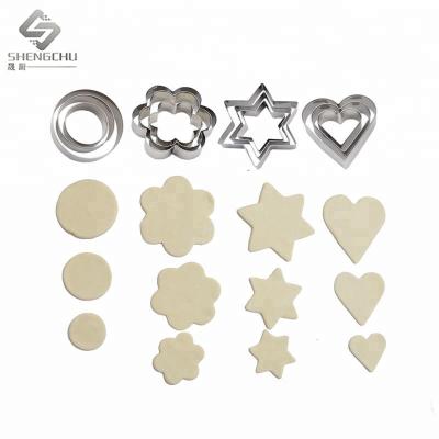 China Sustainable Cookie Cutter Wholesale 12 Pcs Funny Bakeware Cookie Tools for sale