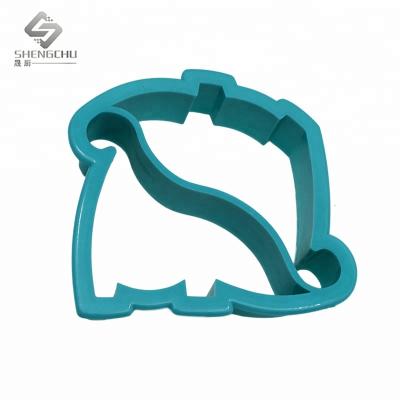 China Stocked Eco-friendly Plastic Dinosaur And Butterfly Shape Sandwich Cutter for sale