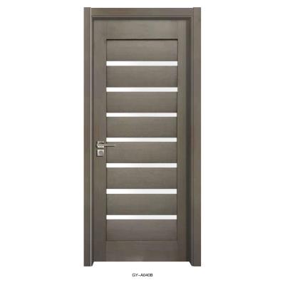 China Zhejiang Doors Doors Decoration Old Modern Interior Room PVC Wood Panel Door Supplier for sale