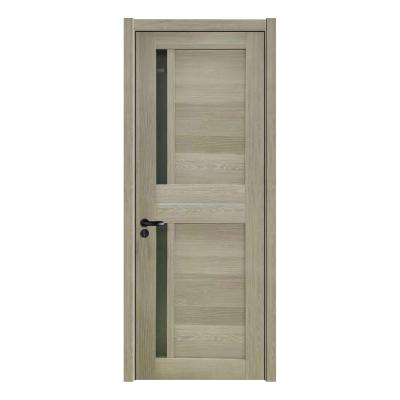 China Professional PVC Decoration Doors Panel Ready Made Wooden Interior Room Door Supplier for sale