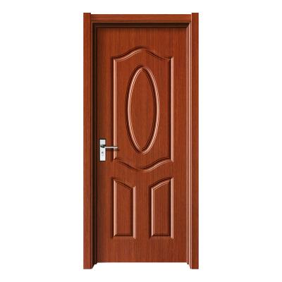 China Modern Interior Decoration Wood Sliding Slab PVC Door For Houses for sale