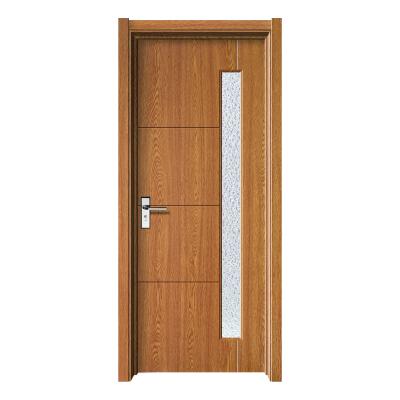 China Turkish Decoration Yiwu Style PVC Skin MDF Modern Wooden Material Bathroom Doors Turkish Glass Door For Shower for sale