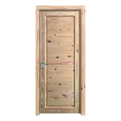 China Decoration nature furniture unfinished home wood pine solid wood shaker doors for residential commercial room for sale