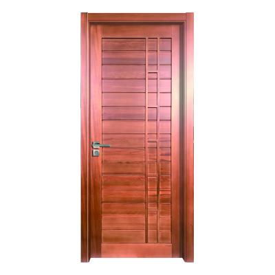 China Decoration Wholesales High Level Sound Insulation Carved Painted Interior Solid Wood Doors For Home Office Hotel for sale