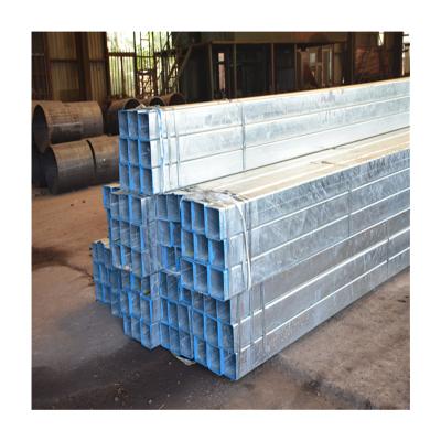 China Liquid Black Pipe / Hot Dipped Square Steel Tubular Gi Tube With Yield Strength And Size for sale