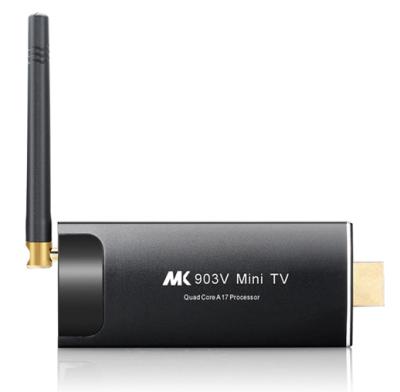 China MINI New Mini PC 4K UHD TV Media Player Android 7.1 OS 2GB RAM 16GB ROM Android TV Stick for sale