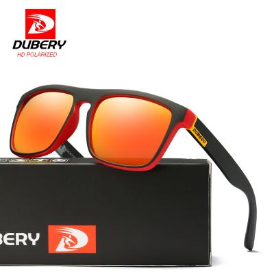 China 15 Years Experience DUBERY 2021 New Fashion Polarized Sunglasses Men Brand Designer Vintage Classic Mirror Fashion Square Ladies Sun Glass Men for sale