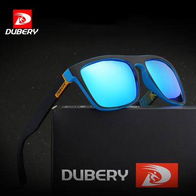 China 15 Years Experience DUBERY Fashion Sports UV400 Ground Lens TAC Polarized Mirror Lens Lens Sunglasses for sale