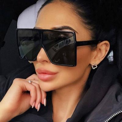 China 15 Years Experience Eyewear 2018 Fashion Brand Designer Sun Glass Big Square Shades Oversized Sunglasses for sale