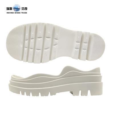 China For Sneakers Sport Shoes Making RISVINCI High Quality Rubber Foam Outsole Cushioned EVA Shoe Soles For Sneakers Making for sale