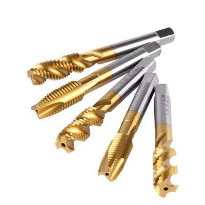 China Steel Wholesale High Quality Solid Carbide Screw Taps Insert Tool Straight Piped Machine Taps for sale