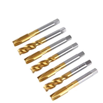 China HSS Spline Screw Machine Tap Cutting Buttress Steel High Quality Spiral Thread Taps For Machine Threading for sale