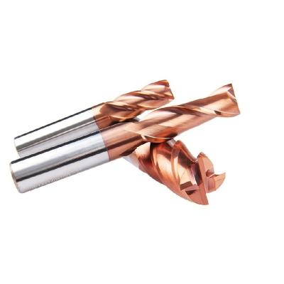 China Stainless Steel Cast Allumimum Copper Hot Sale CNC Cutting Tool 4 Flutes Square Endmill Carbide Cutter For MDF for sale