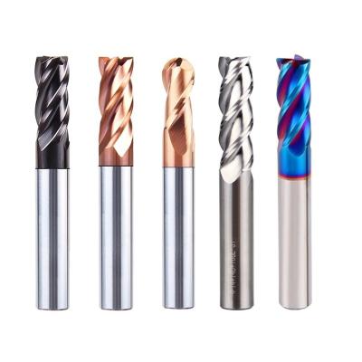 China Hot Selling Cheap Polished Stainless Steel Allumimum Copper CNC Machine Tools Milling Cutter Carbide Cutter for sale