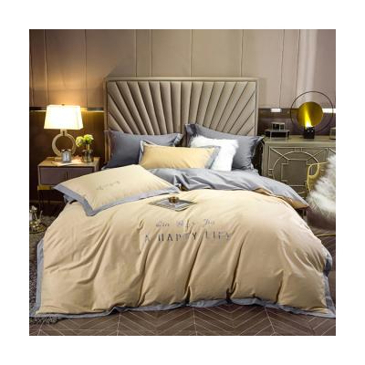 China Factory Wholesale 100%cotton Nondisposable Luxury Home Bedding Set for sale