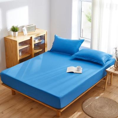 China Solid Color Simple Japanese Minimalist Fitted Sheet for sale