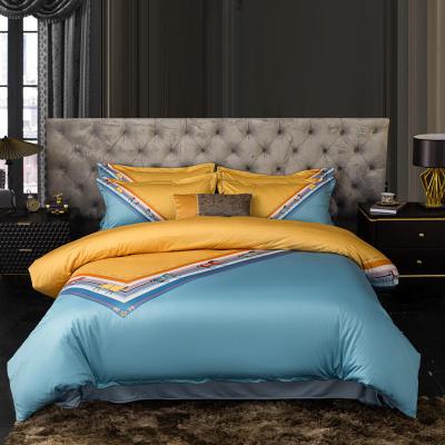 China Nondisposable Designer Comforter Bedding Set, Flat Sheet and Comforter Sets for sale