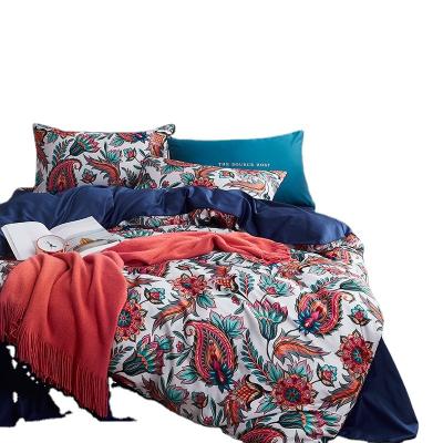 China 2020 Nondisposable Russia Hot Selling Digital Printed Duvet Cover Set With Wholesale Price for sale