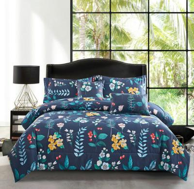 China Disposable 100%Cotton Printed Comforter Set Wholesale Comforter Set for sale