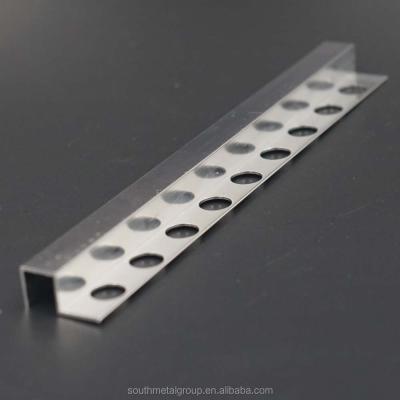 China Modern Aluminum End Tile Profile Tile Bead Modern Metal Trim for sale