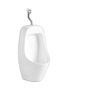 China Sensor Urinal Various shapes of commercial urinals are available, white ceramic, manual flush for sale