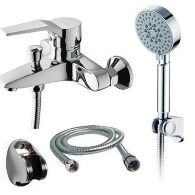 China Modern Single Shower Faucet Set Faucet Hot And Cold Tub Valve Toilet Mixing Sprinkler for sale