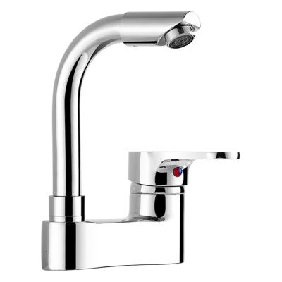 China Modern Double Hole Hot And Cold Water Faucet Bathroom Sink Copper Sink Household for sale