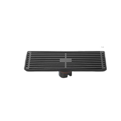 China Modern Sewer Linear Floor Drain with Extended Barrier Style, Universal for Shower/Pool Room Drainage for sale