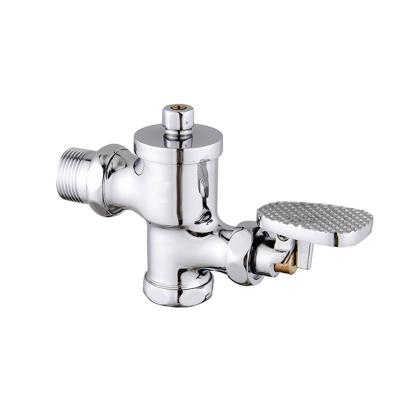 China Custom Wholesale Copper Modern Body Manufacturer Good Quality Telescopic Foot Drain Valve for sale