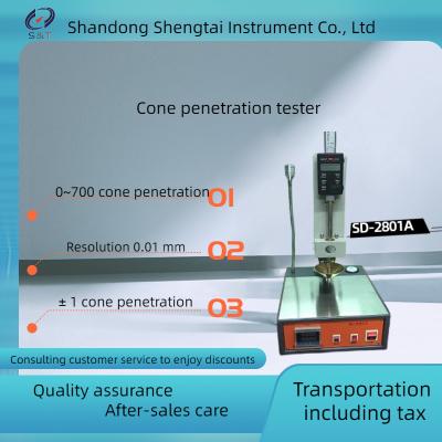 China Testing Of Lubricating Grease Cone Penetration Tester SD-2801A en venta