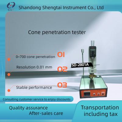 China Fett-Durchdringenprüfvorrichtung ASTM D5 des Kegel-Durchdringen-Apparatastm D217 Asphalt-Durchdringenmeter zu verkaufen