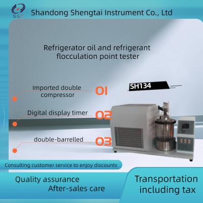 China Frozen oil flocculation point tester is suitable for mineral oil and synthetic oil refrigerating oils. for sale