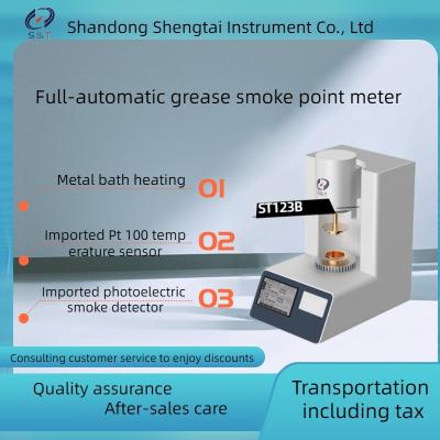 China Color LCD Screen Smoke Point Tester Dialogue Interface Meet GB / T20795 Standard for sale