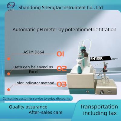 China Petroleum products and lubricants Determination of acid number potentiometric titration Automatic pH meter for sale